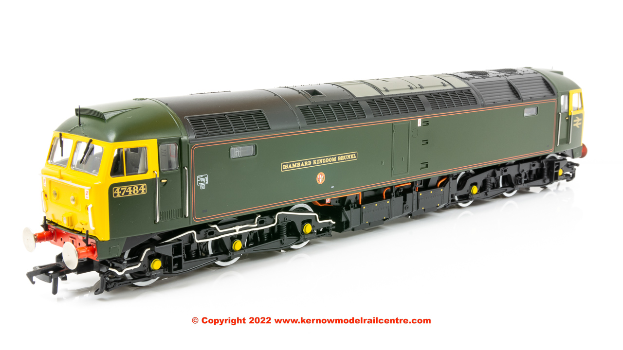 35-410ZSF Bachmann Class 47/4 Diesel Loco number 47 484 "Isambard Kingdom Brunel" in GW150 Green livery - Era 8
